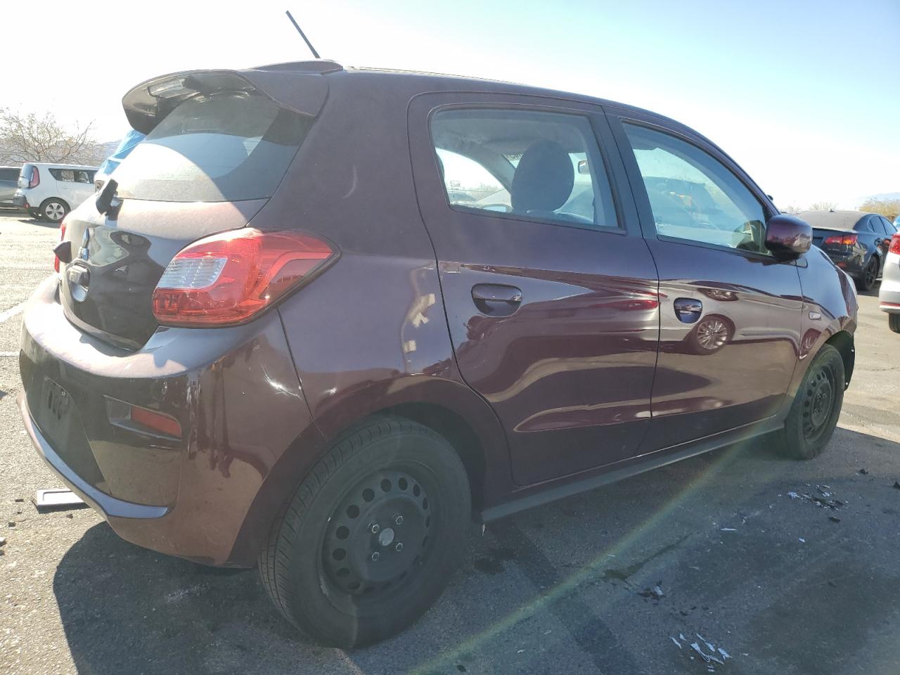 2020 Mitsubishi Mirage VIN ML32A3HJ0LH003543 Copart auction photo, front end damage thumbnail 3