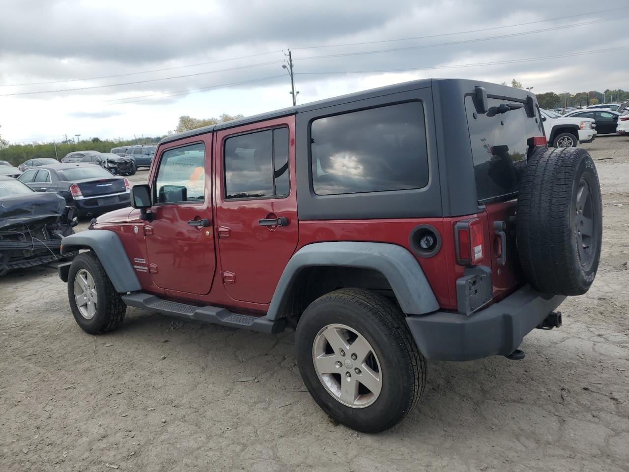 2012 Jeep Wrangler VIN 1C4BJWDG3CL178567 Copart auction photo, front end / minor dent/scratches damage thumbnail 2
