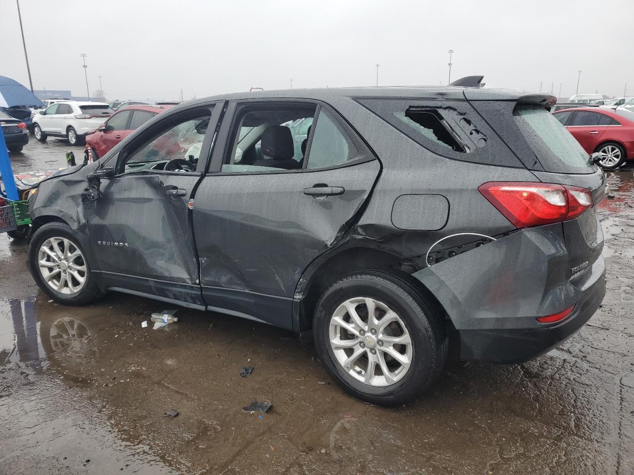 2020 Chevrolet Equinox VIN 2GNAXHEV7L6234934 Copart auction photo, all over damage thumbnail 2