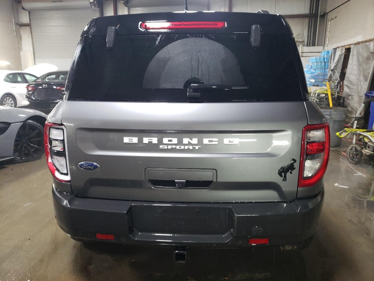 2022 Ford Bronco VIN 3FMCR9C65NRD77580 Copart auction photo, rollover damage thumbnail 6