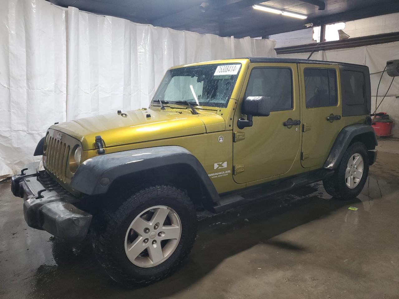 2007 Jeep Wrangler VIN 1J4GA39117L214118