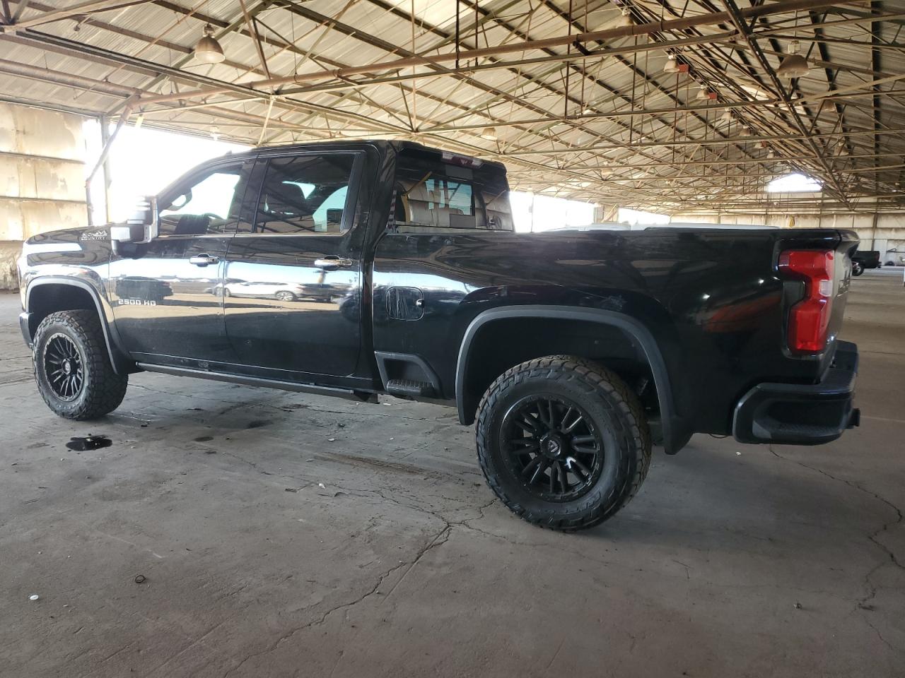 2021 Chevrolet Silverado VIN 1GC4YREY1MF203575 Copart auction photo, mechanical / minor dent/scratches damage thumbnail 2