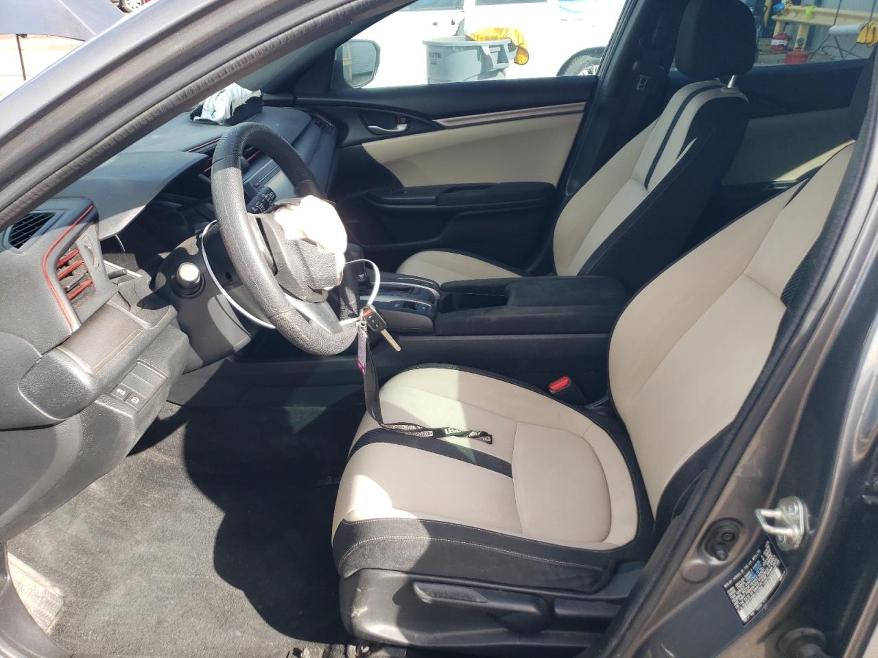 2017 Honda Civic VIN SHHFK7H28HU210344 Copart auction photo, side / rejected repair damage thumbnail 7