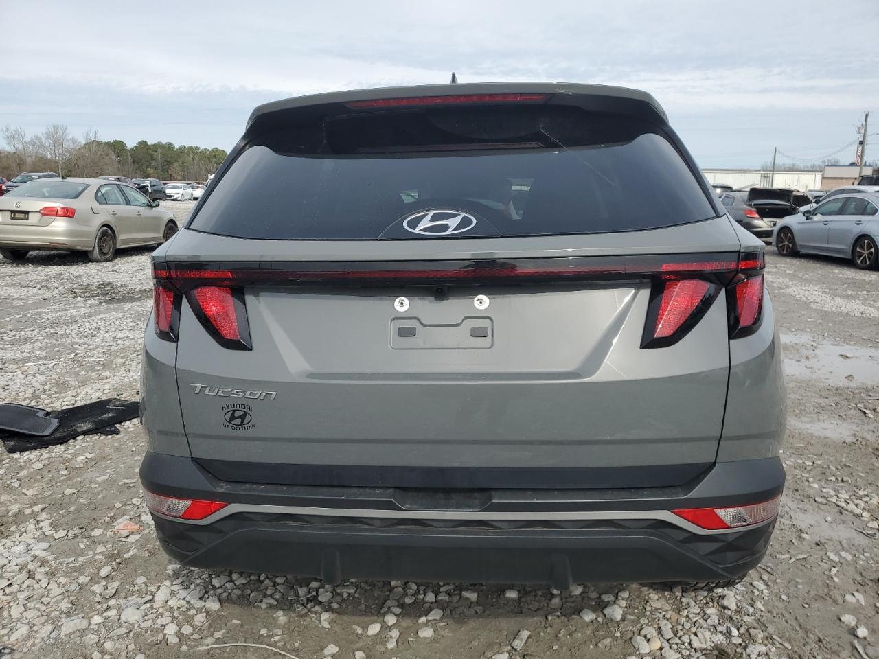 2024 Hyundai Tucson VIN 5NMJB3DE1RH383482 Copart auction photo, frame damage damage thumbnail 6