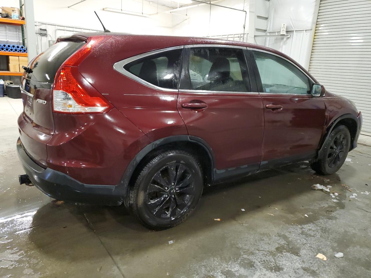 2014 Honda CR-V VIN 5J6RM4H50EL108010 Copart auction photo, front end / side damage thumbnail 3