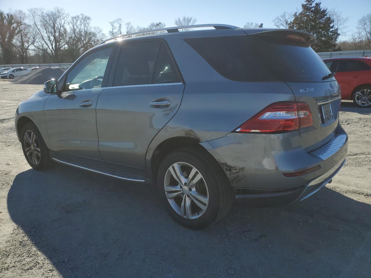 2013 Mercedes-Benz M-klasse VIN 4JGDA2EB9DA159826 Copart auction photo, side damage thumbnail 2