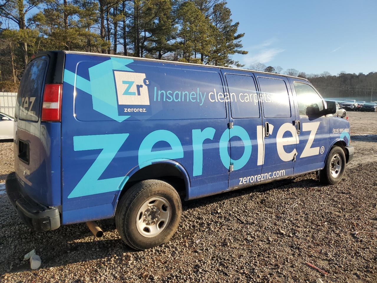 2016 Chevrolet Express VIN 1GCZGHFG0G1245570 Copart auction photo, minor dent/scratches damage thumbnail 3