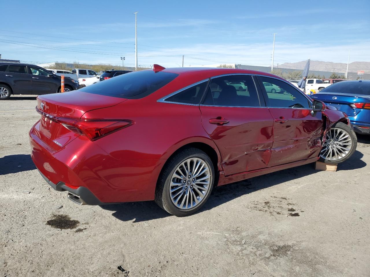 2020 Toyota Avalon VIN 4T1DZ1FB0LU048340 Copart auction photo, side / front end damage thumbnail 3