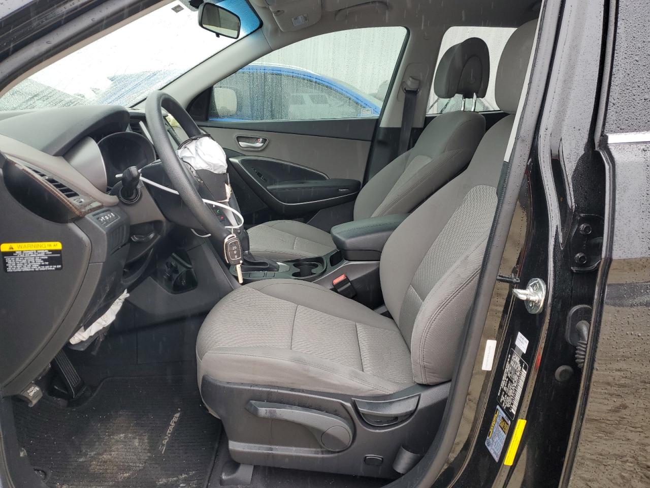 2018 Hyundai Santa Fe VIN 5XYZT3LB5JG560315 Copart auction photo, front end / rear end damage thumbnail 7