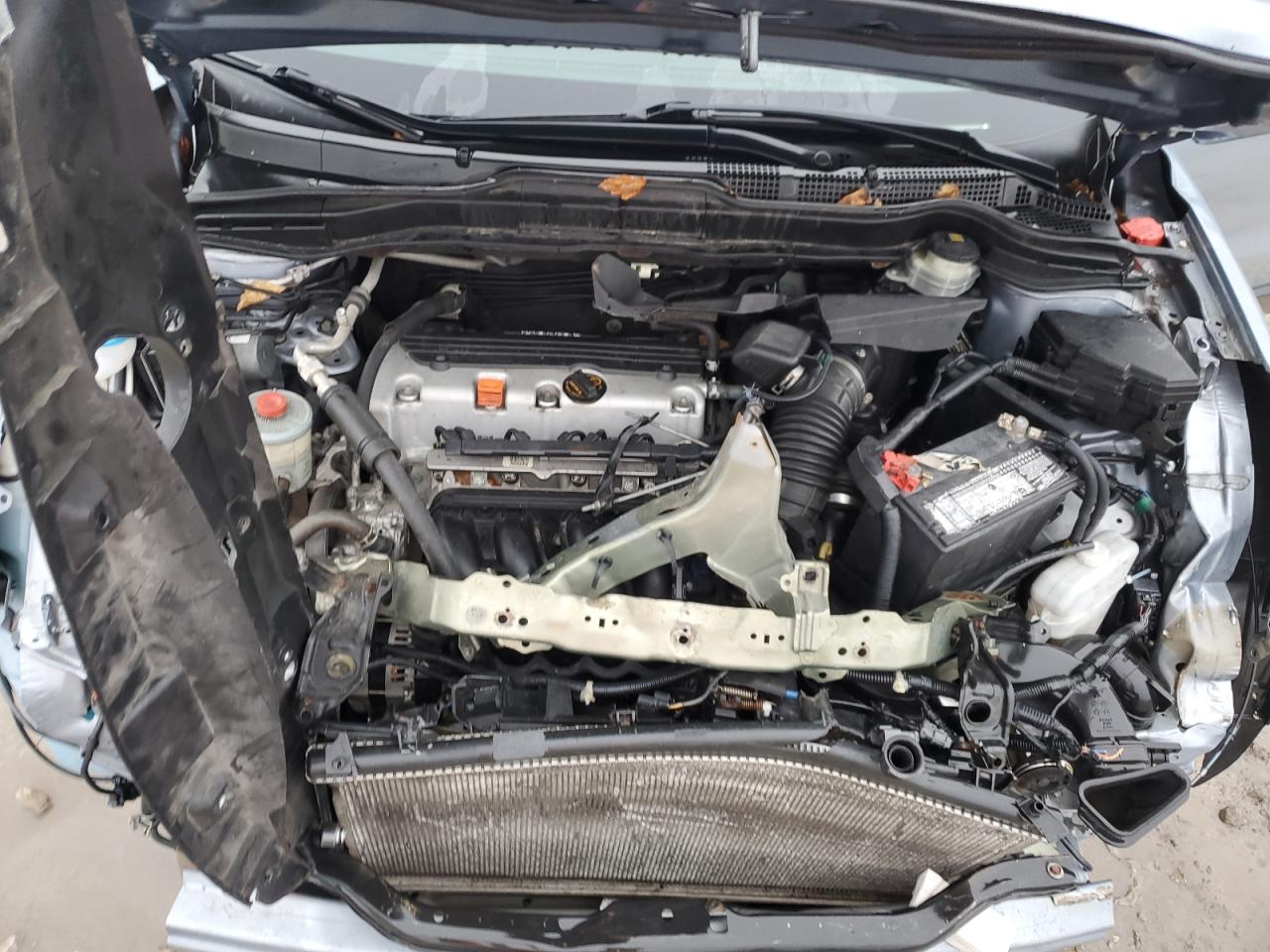 2010 Honda CR-V VIN 5J6RE3H54AL038237 Copart auction photo, front end damage thumbnail 12
