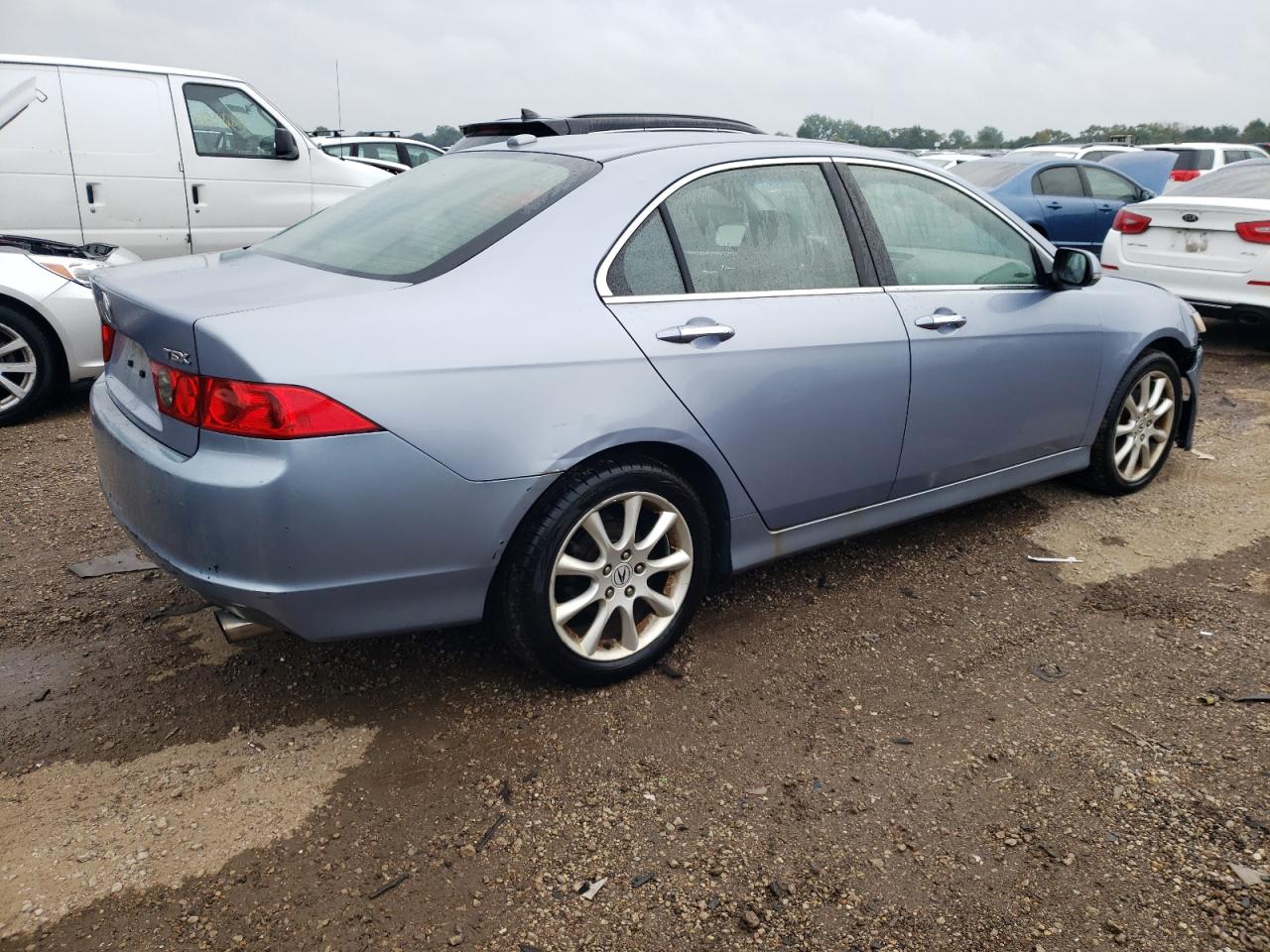 2006 Acura TSX VIN JH4CL96846C035216 Copart auction photo, front end / minor dent/scratches damage thumbnail 3