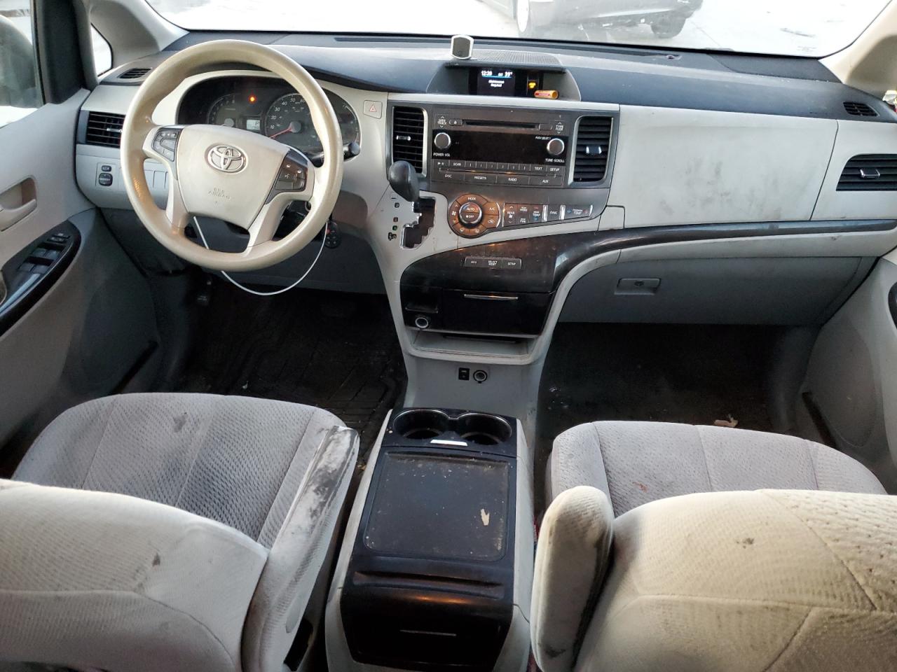 2014 Toyota Sienna VIN 5TDKK3DC3ES457432 Copart auction photo, mechanical / hail damage thumbnail 8