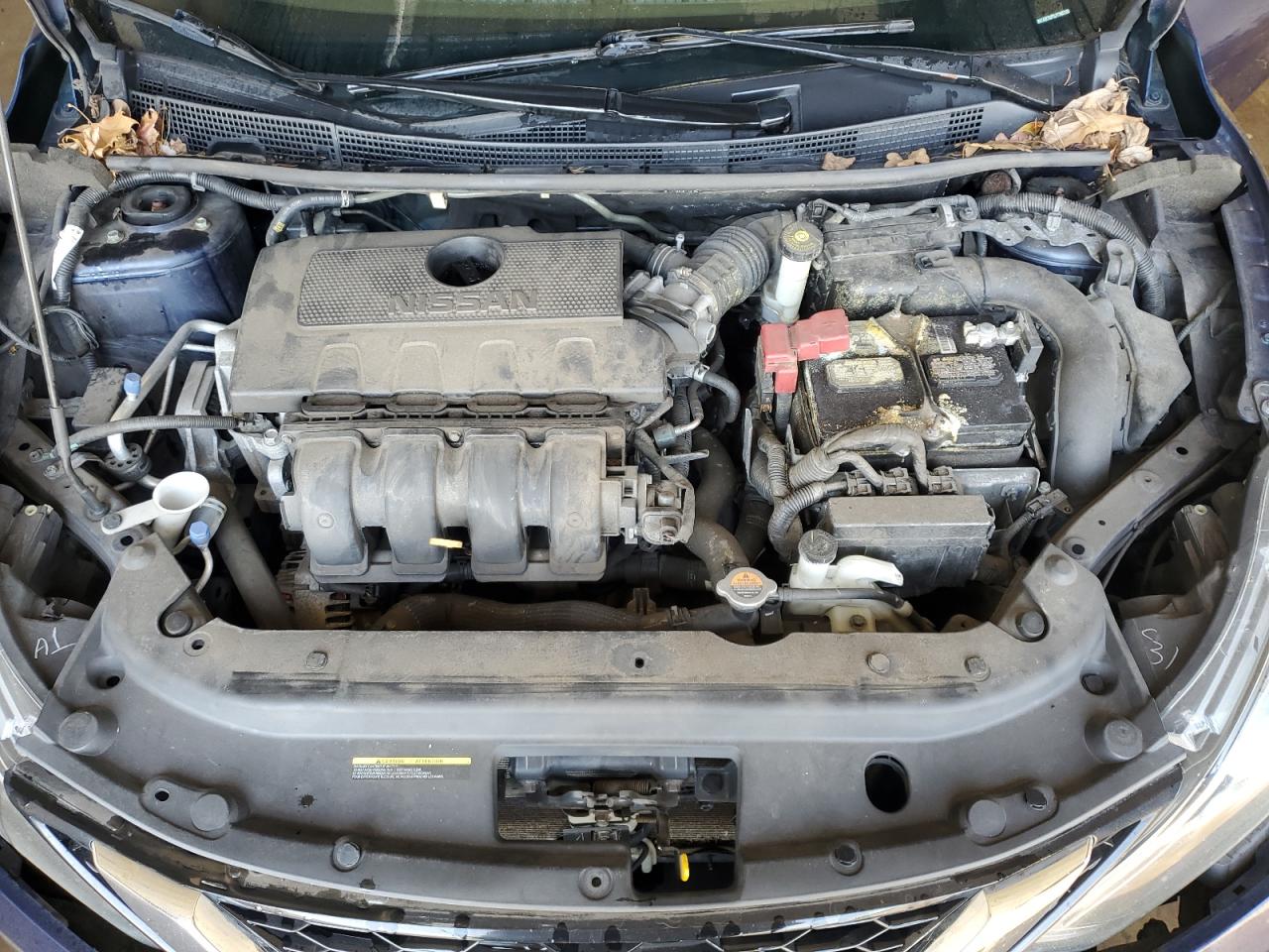 2018 Nissan Sentra VIN 3N1AB7AP0JY345106 Copart auction photo, front end / side damage thumbnail 11