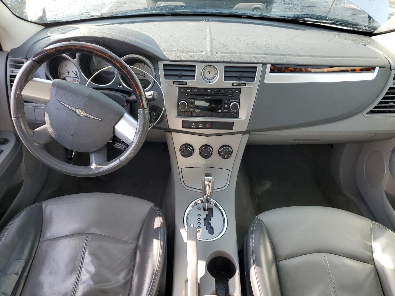 2007 Chrysler Sebring VIN 1C3LC66K07N548825 Copart auction photo, side / front end damage thumbnail 8