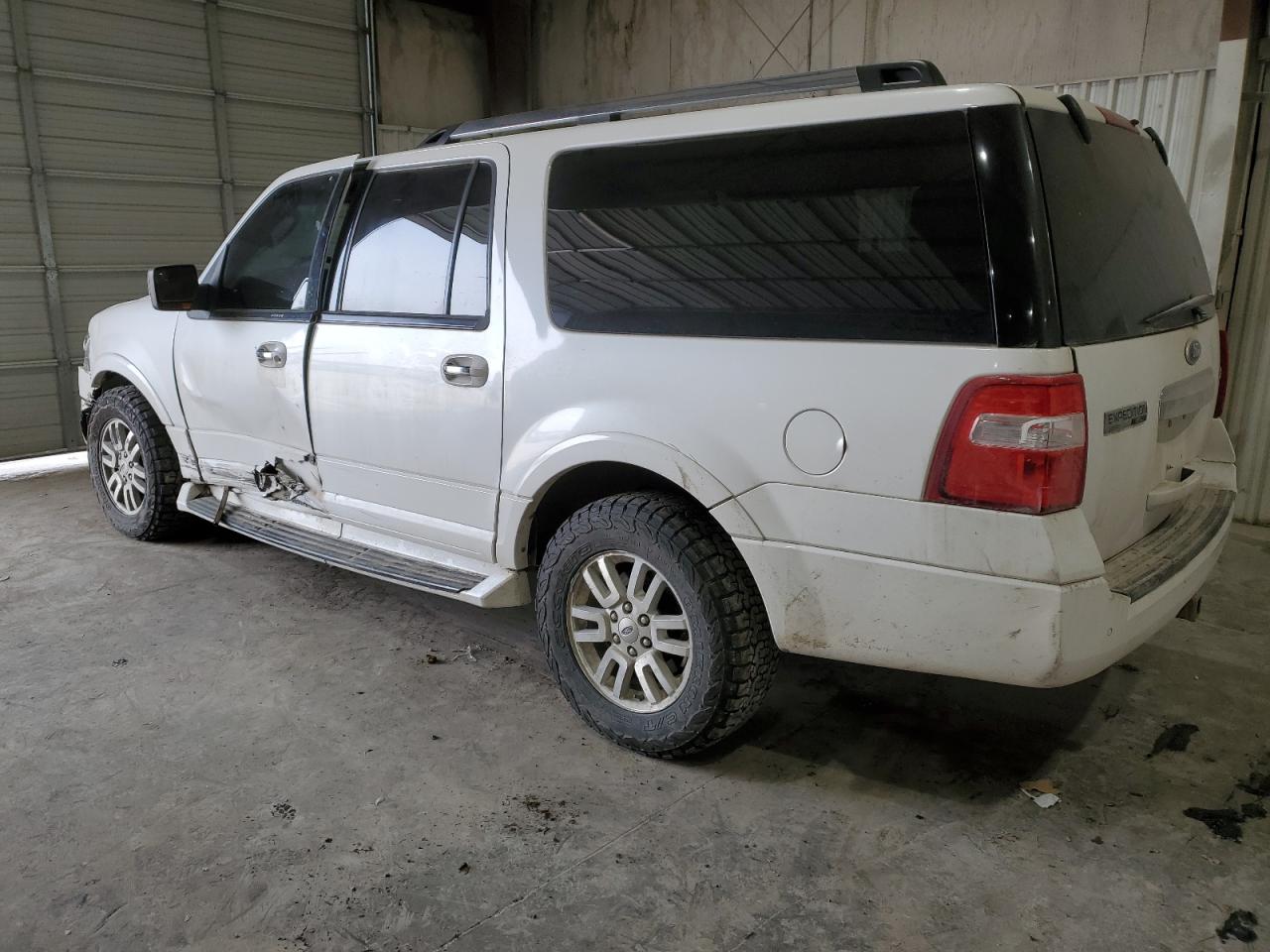 2012 Ford Expedition VIN 1FMJK1K55CEF34031 Copart auction photo, side / front end damage thumbnail 2