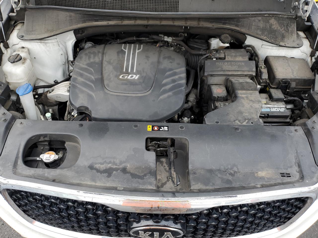 2018 KIA Sorento VIN 5XYPHDA54JG400051 Copart auction photo, rear end damage thumbnail 12