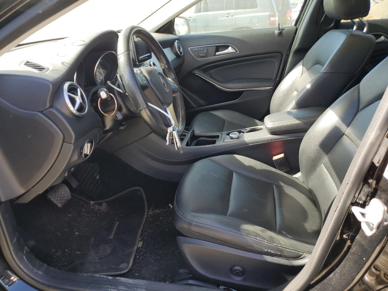 2015 Mercedes-Benz GLA-klasse VIN WDCTG4EBXFJ177114 Copart auction photo, front end damage thumbnail 7