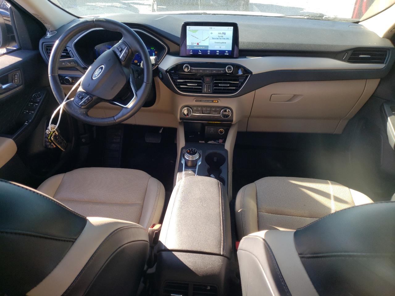 2020 Ford Escape VIN 1FMCU0BZ6LUC47612 Copart auction photo, front end damage thumbnail 8