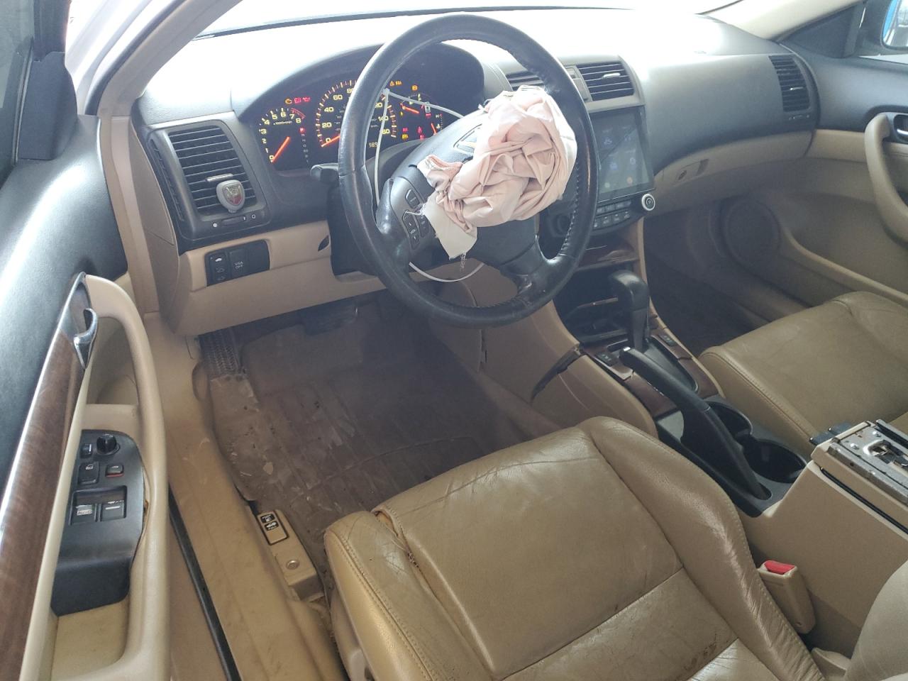 2007 Honda Accord VIN 1HGCM826X7A002653 Copart auction photo, front end damage thumbnail 8
