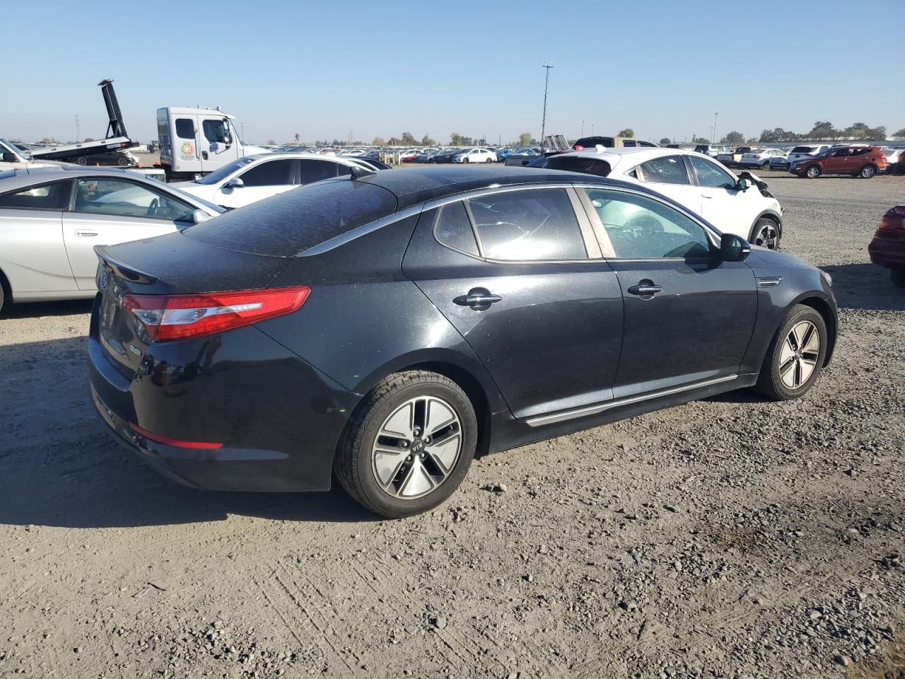 2012 KIA Optima VIN KNAGM4ADXC5034110 Copart auction photo, mechanical damage thumbnail 3