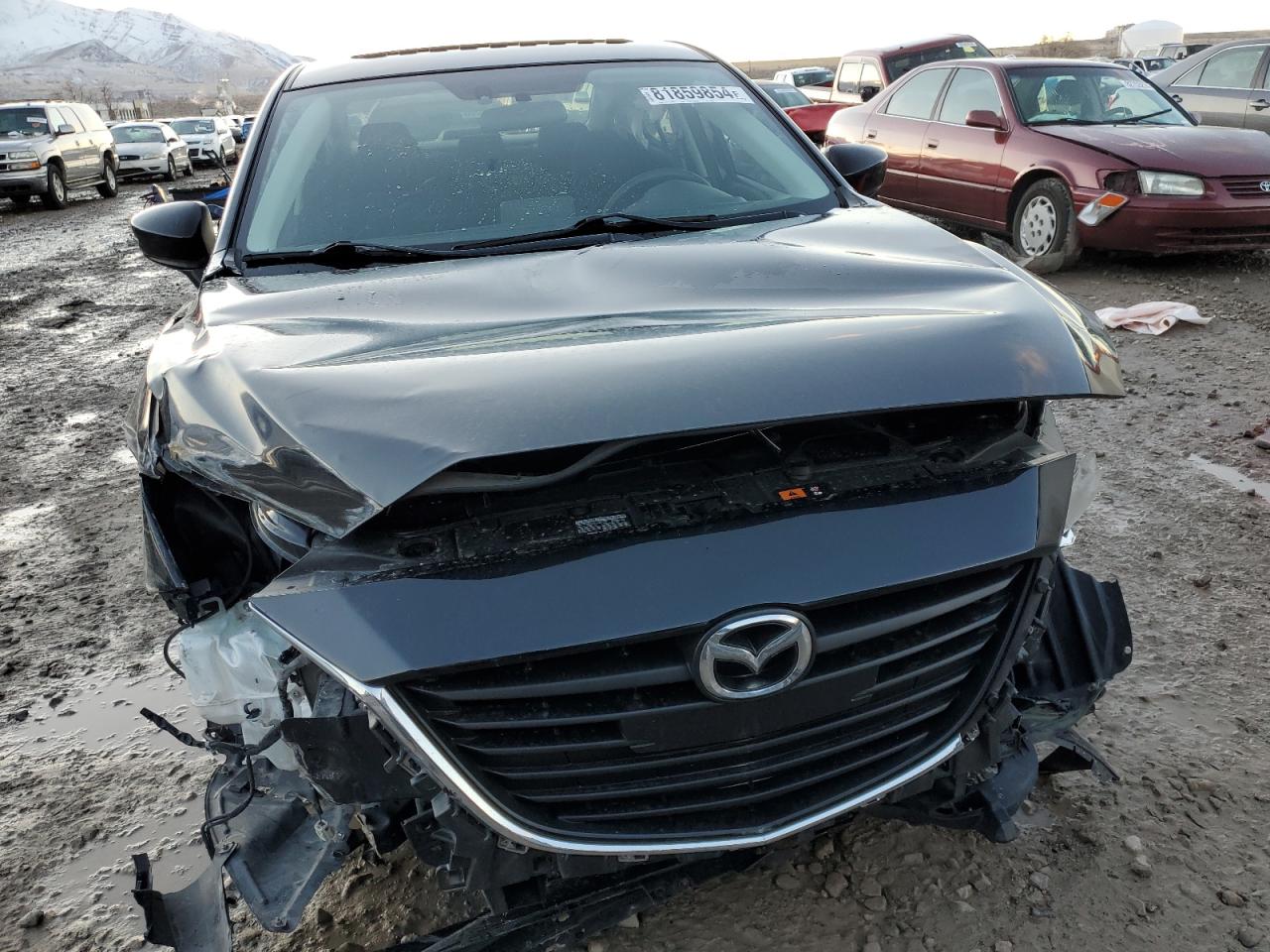 2016 Mazda 3 VIN JM1BM1V70G1278636 Copart auction photo, front end / side damage thumbnail 5