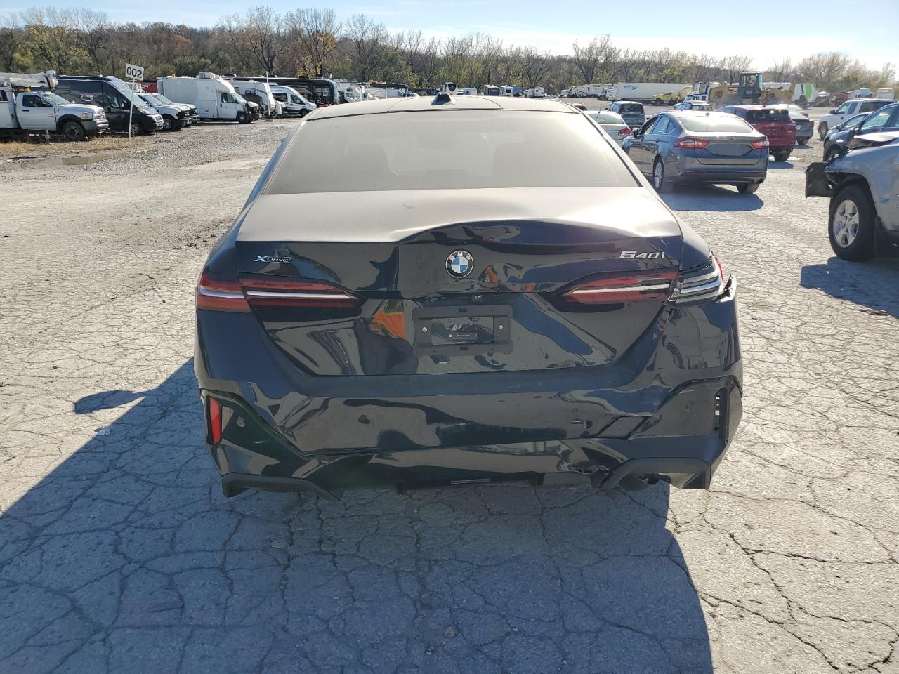 2024 BMW 5er VIN WBA63FJ00RCS64587 Copart auction photo, rear end / mechanical damage thumbnail 6