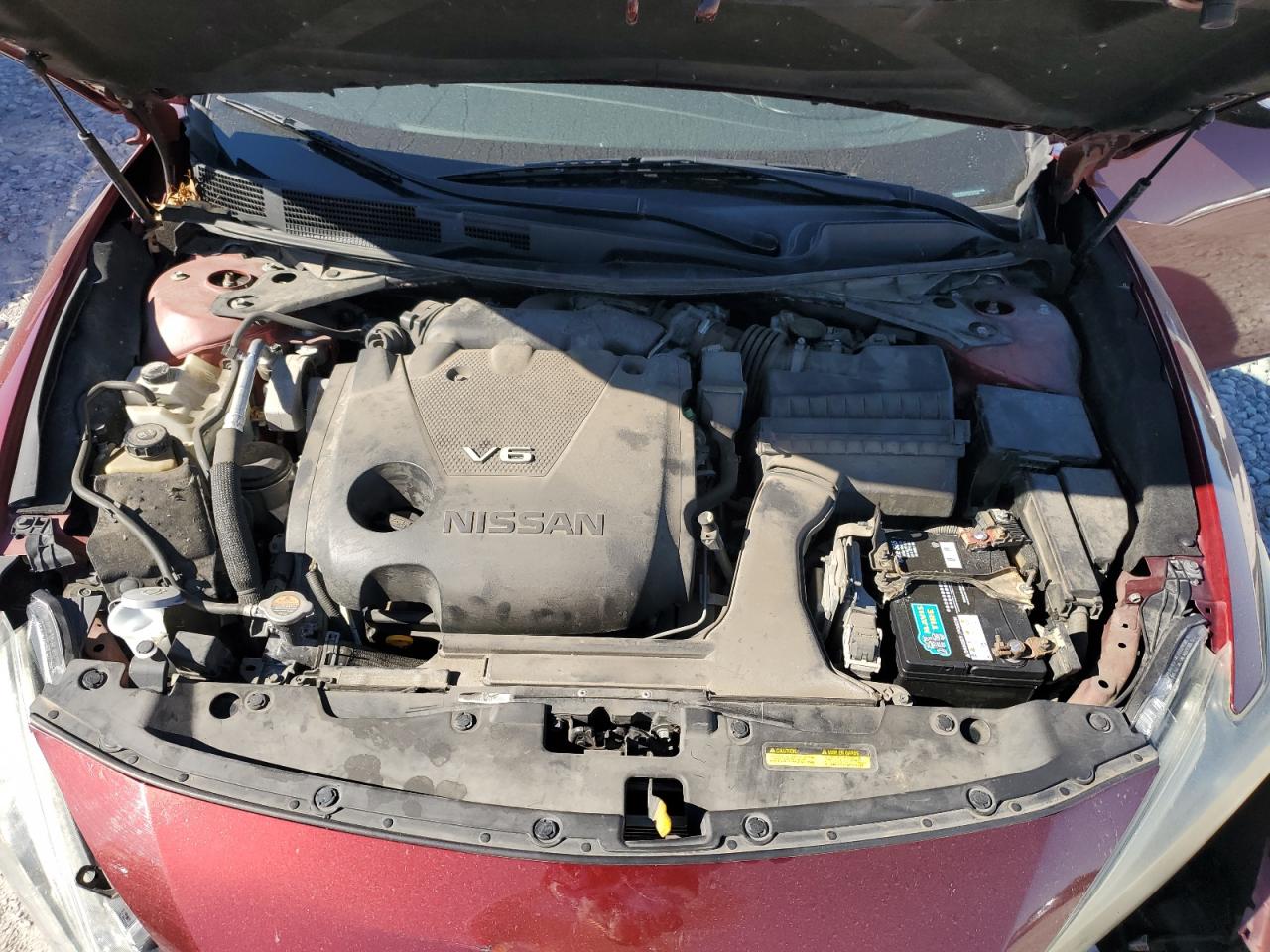 2017 Nissan Maxima VIN 1N4AA6AP3HC451844 Copart auction photo, front end damage thumbnail 11