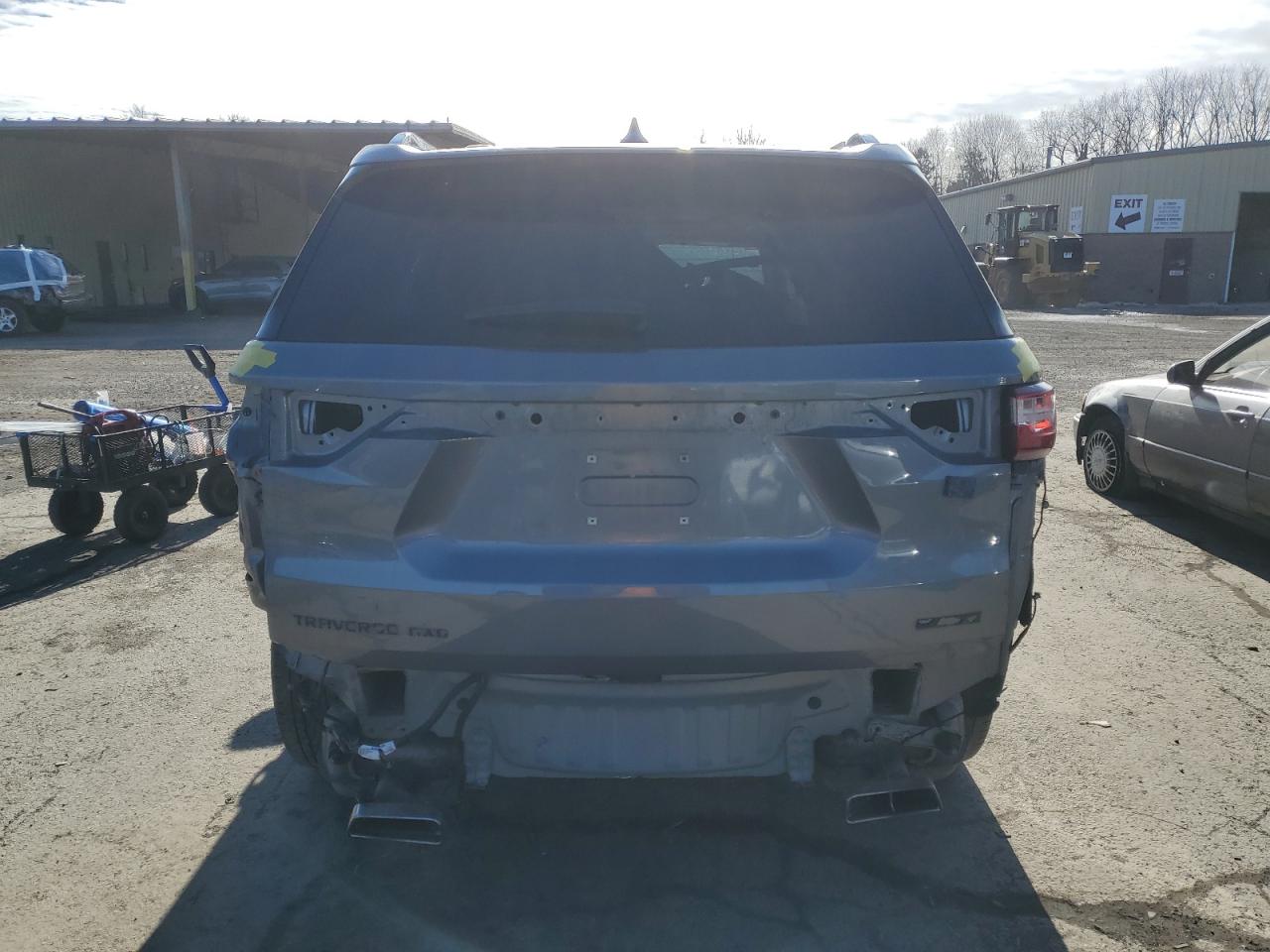 2018 Chevrolet Traverse VIN 1GNEVJKW9JJ146737 Copart auction photo, all over damage thumbnail 6