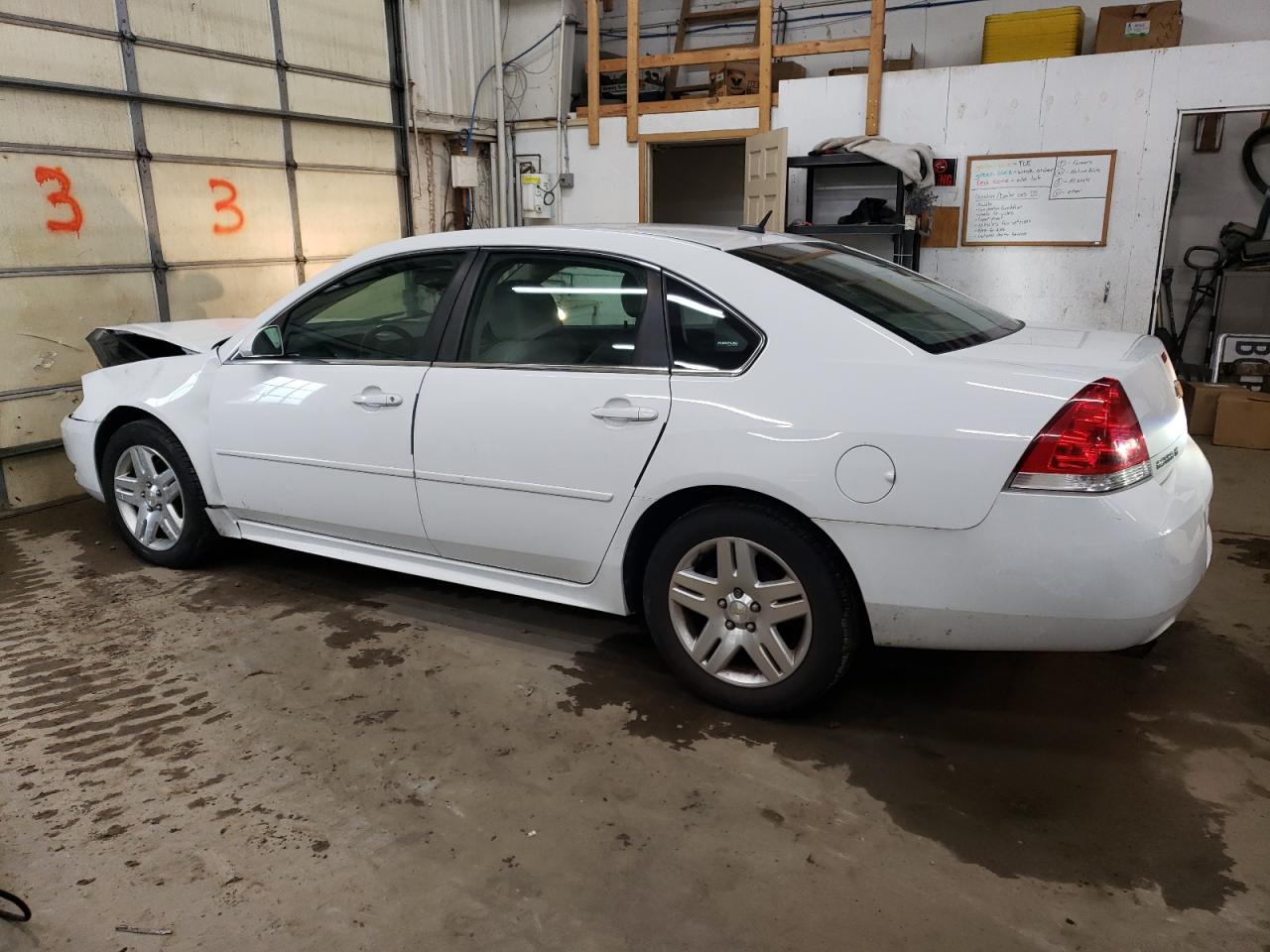 2014 Chevrolet Impala VIN 2G1WB5E37E1181865 Copart auction photo, front end damage thumbnail 2
