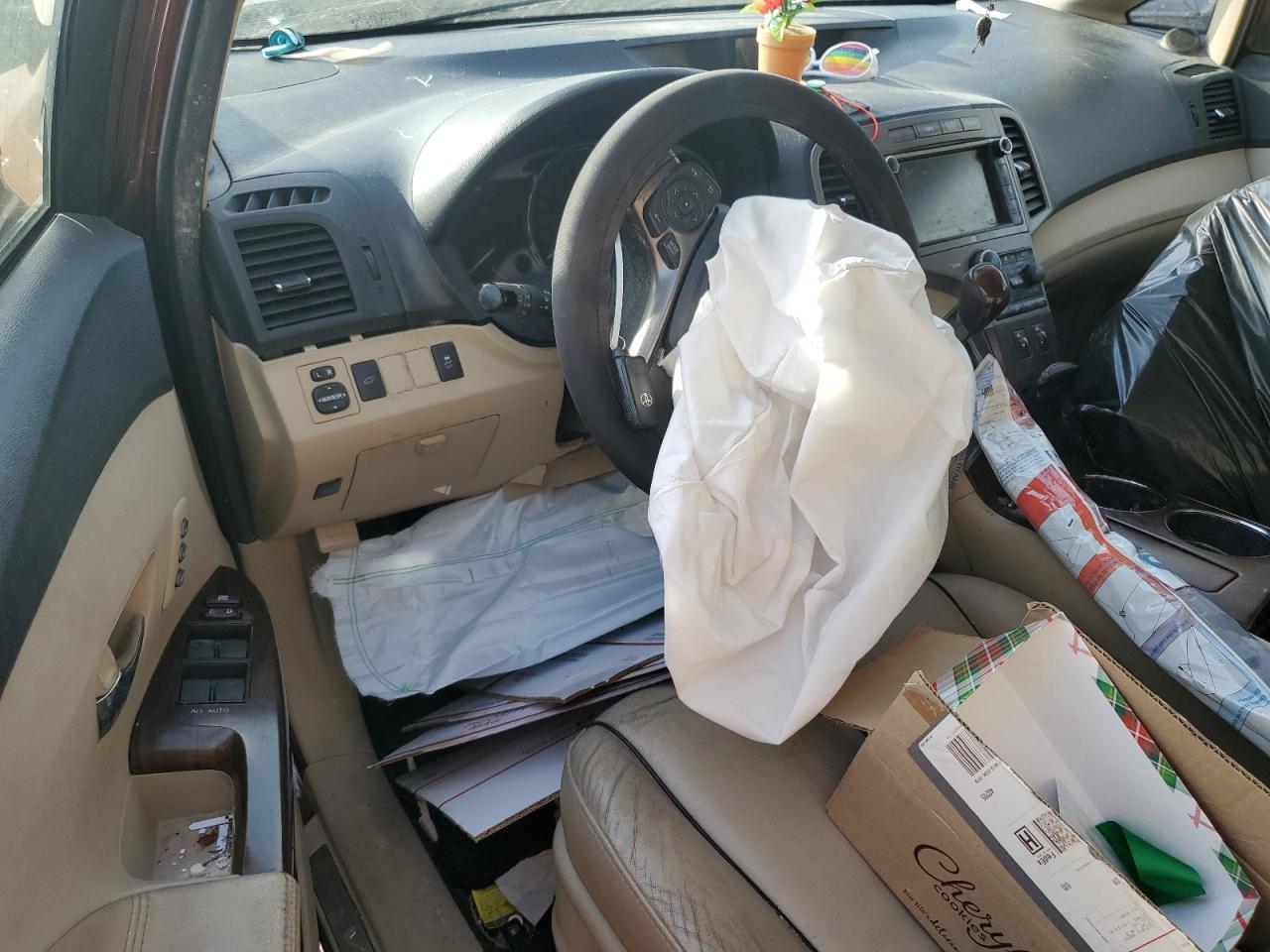 2013 Toyota Venza VIN 4T3BK3BB4DU081587 Copart auction photo, front end damage thumbnail 8