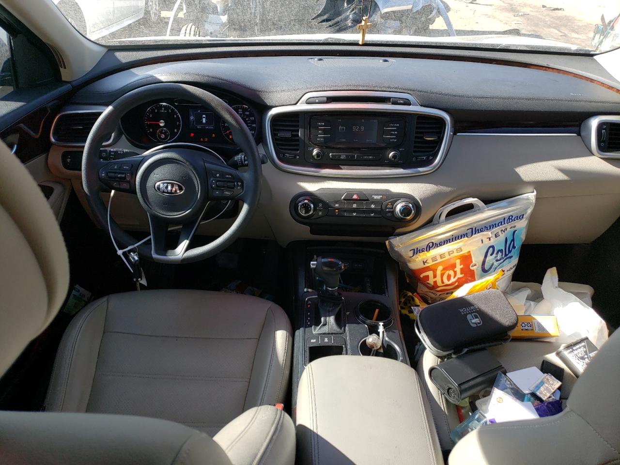 2016 KIA Sorento VIN 5XYPGDA53GG031906 Copart auction photo, side / vandalism damage thumbnail 8