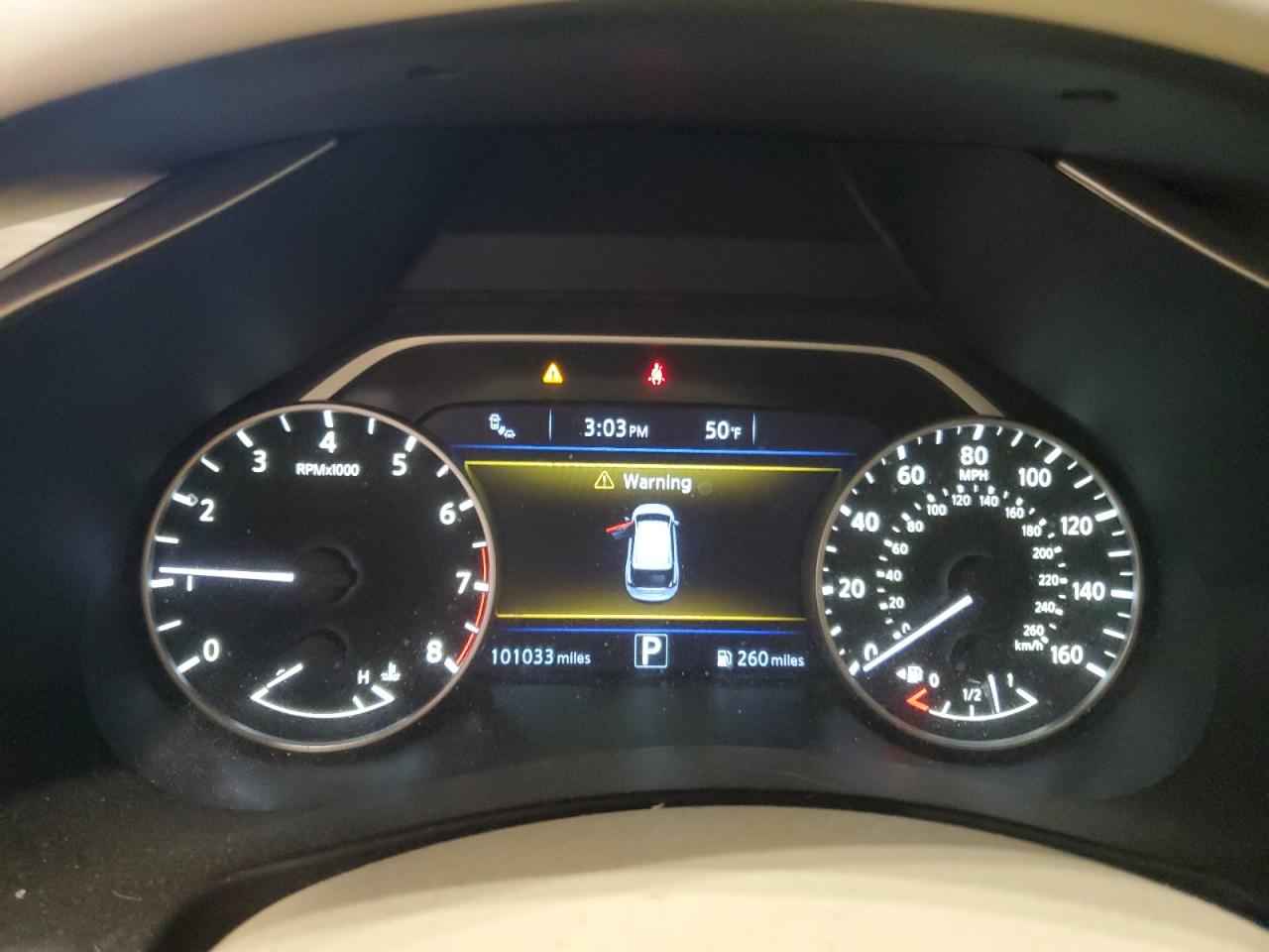 2015 Nissan Murano VIN 5N1AZ2MH9FN255694 Copart auction photo, front end / side damage thumbnail 9