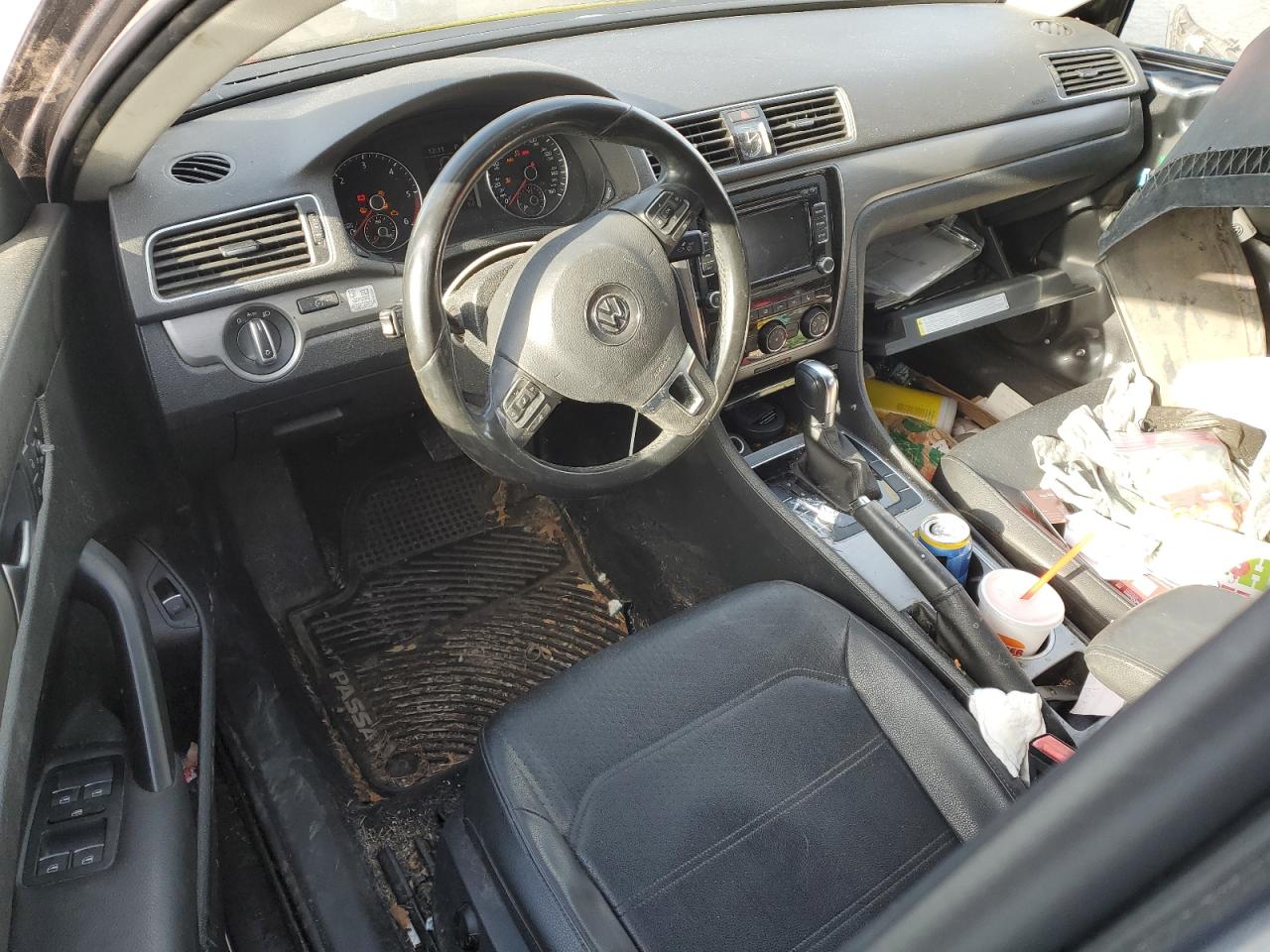 2014 Volkswagen Passat VIN 1VWBN7A36EC119153 Copart auction photo, front end damage thumbnail 8