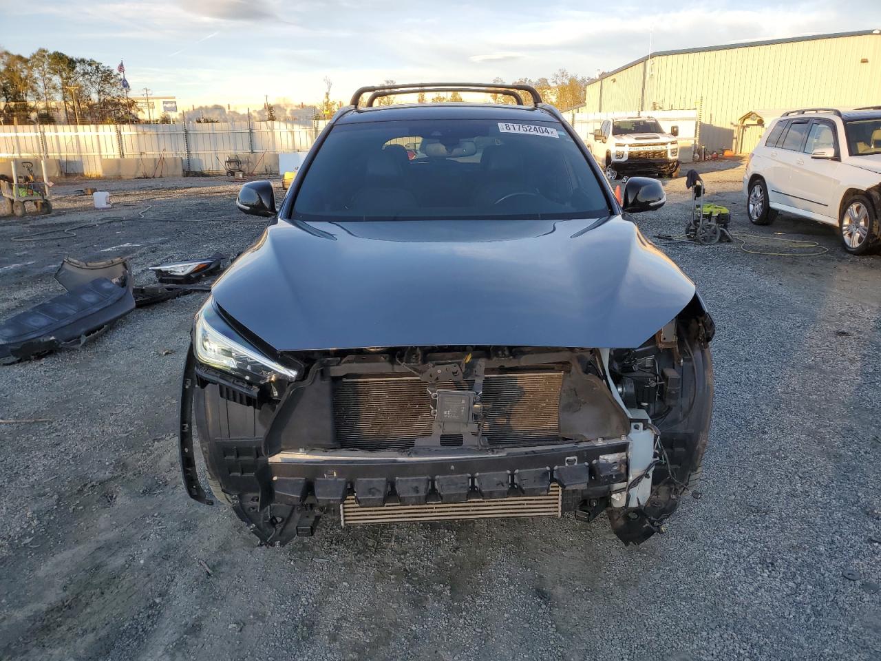 2020 Infiniti QX50 VIN 3PCAJ5M17LF111006 Copart auction photo, front end damage thumbnail 5