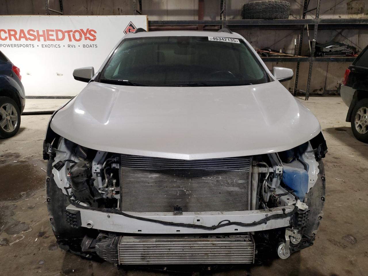 2022 Chevrolet Equinox VIN 3GNAXUEV4NL241864 Copart auction photo, front end / minor dent/scratches damage thumbnail 5