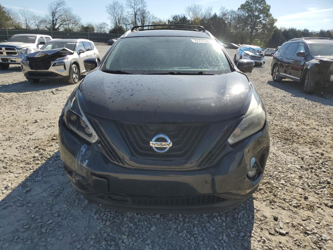 2018 Nissan Murano VIN 5N1AZ2MG2JN154755 Copart auction photo, front end damage thumbnail 5