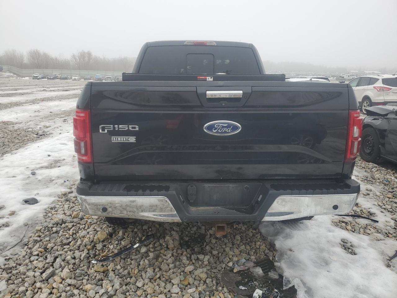 2016 Ford F-150 VIN 1FTFX1EG5GFB37735 Copart auction photo, burn - interior damage thumbnail 6