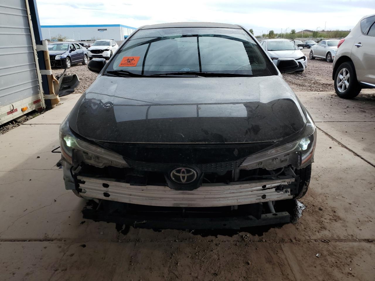 2020 Toyota Corolla VIN JTDEPRAE4LJ098769 Copart auction photo, front end / rear end damage thumbnail 5