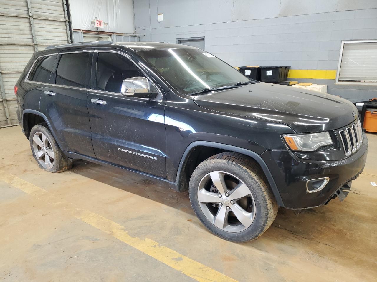 2014 Jeep Grand Cherokee VIN 1C4RJFBG3EC341058 Copart auction photo, all over damage thumbnail 4