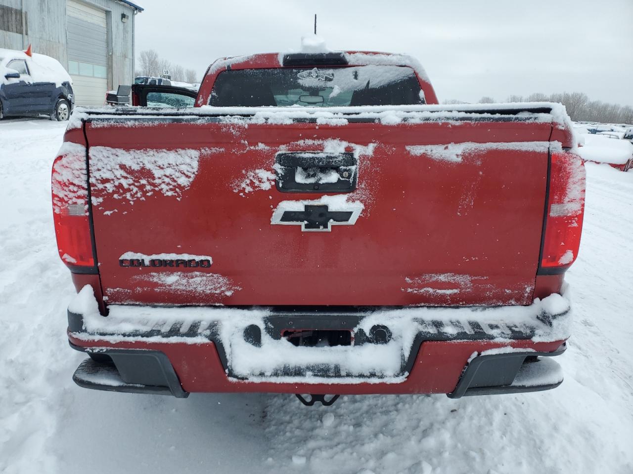 2015 Chevrolet Colorado VIN 1GCGTCE31F1235570 Copart auction photo, front end / side damage thumbnail 6