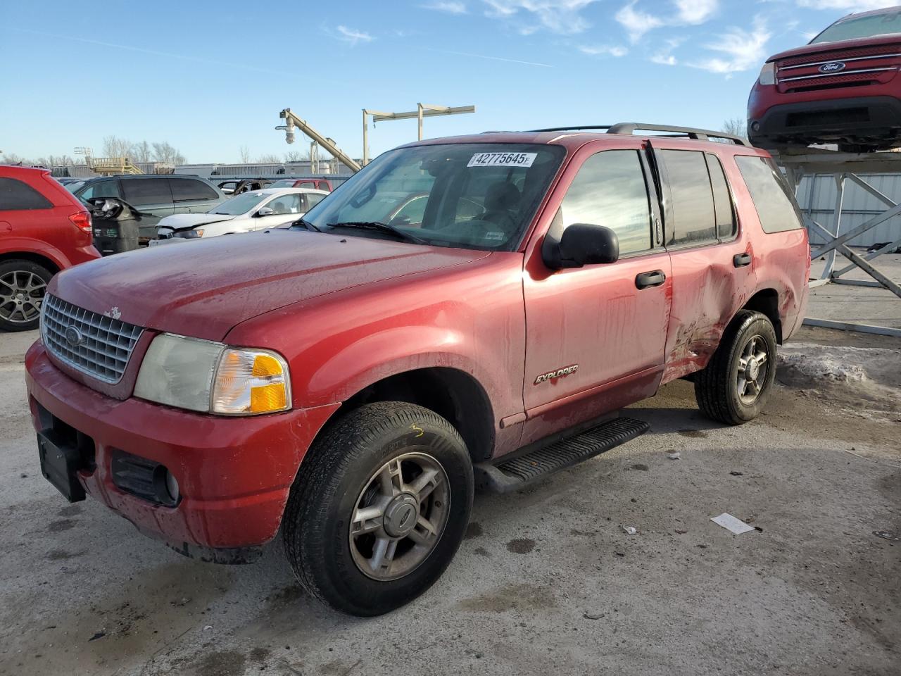 2004 Ford Explorer VIN 1FMZU73E04ZA95281