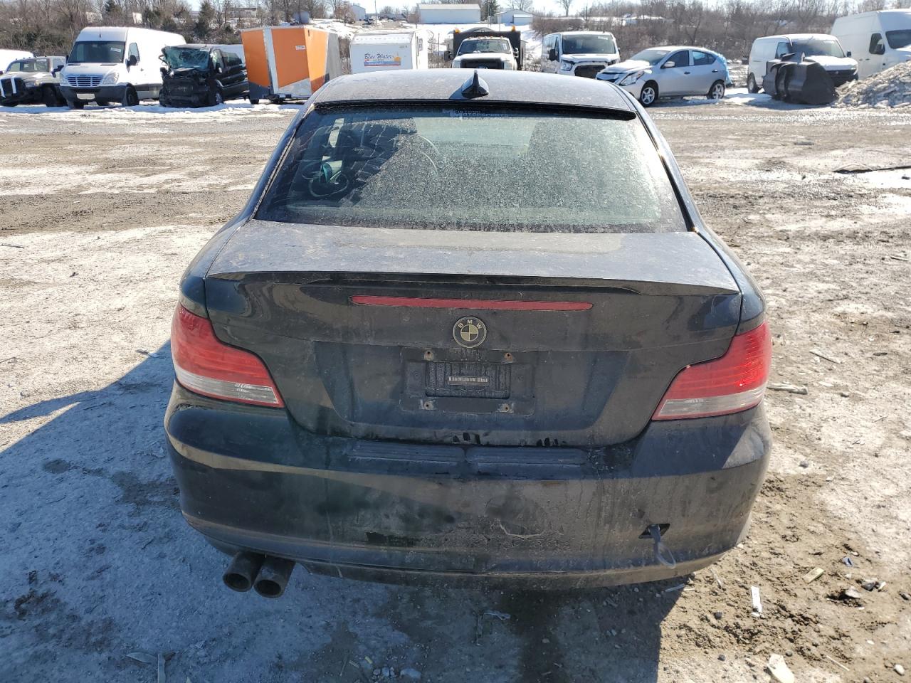 2011 BMW 1er VIN WBAUP7C5XBVK78937 Copart auction photo, front end / side damage thumbnail 6