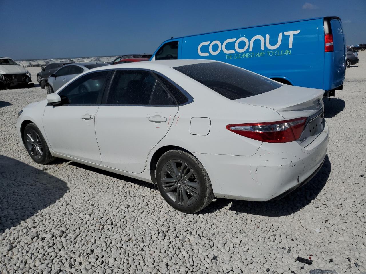 2016 Toyota Camry VIN 4T1BF1FK9GU126183 Copart auction photo, side / all over damage thumbnail 2