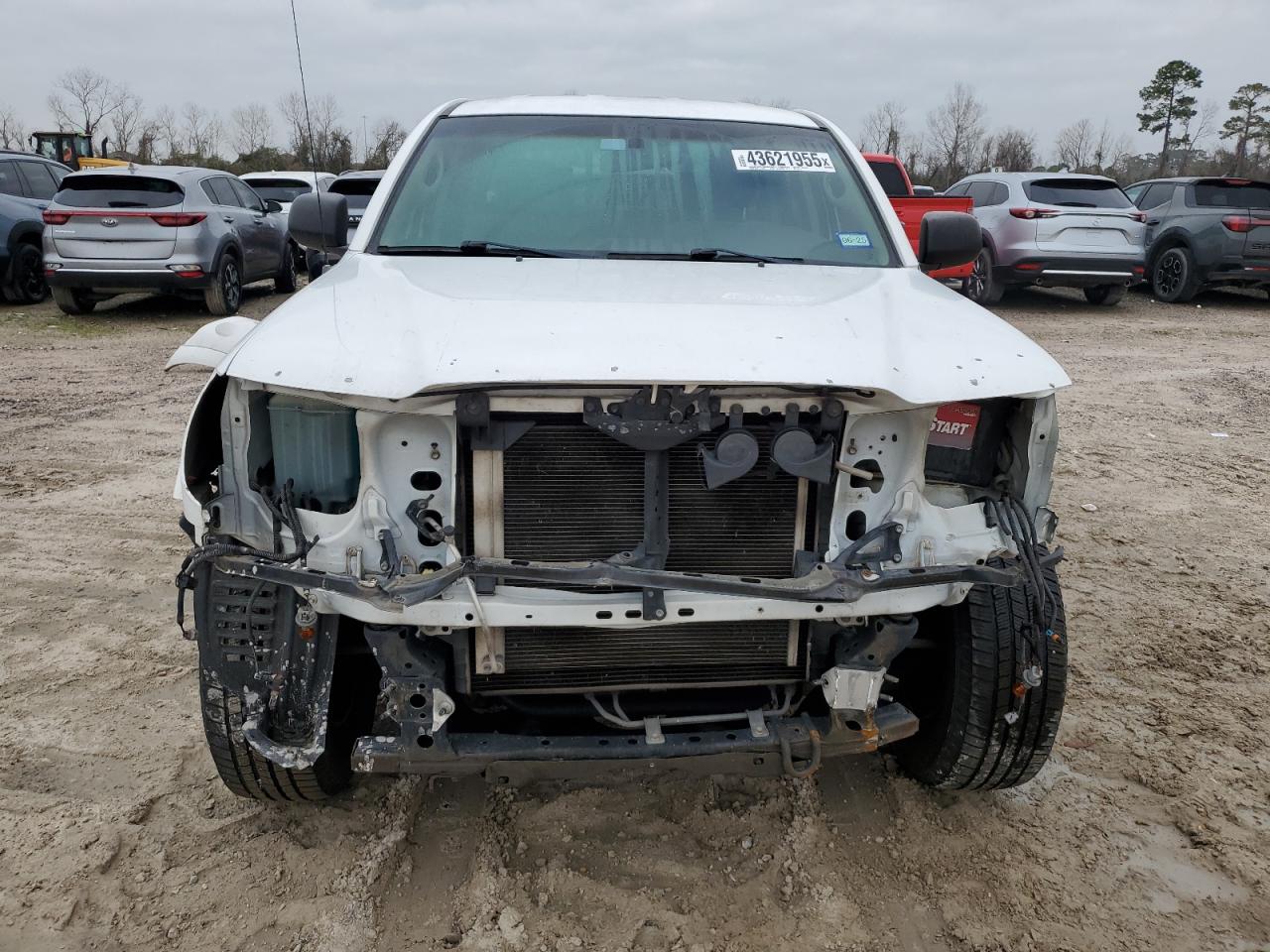 2008 Toyota Tacoma VIN 3TMJU62N68M059714 Copart auction photo, front end damage thumbnail 5