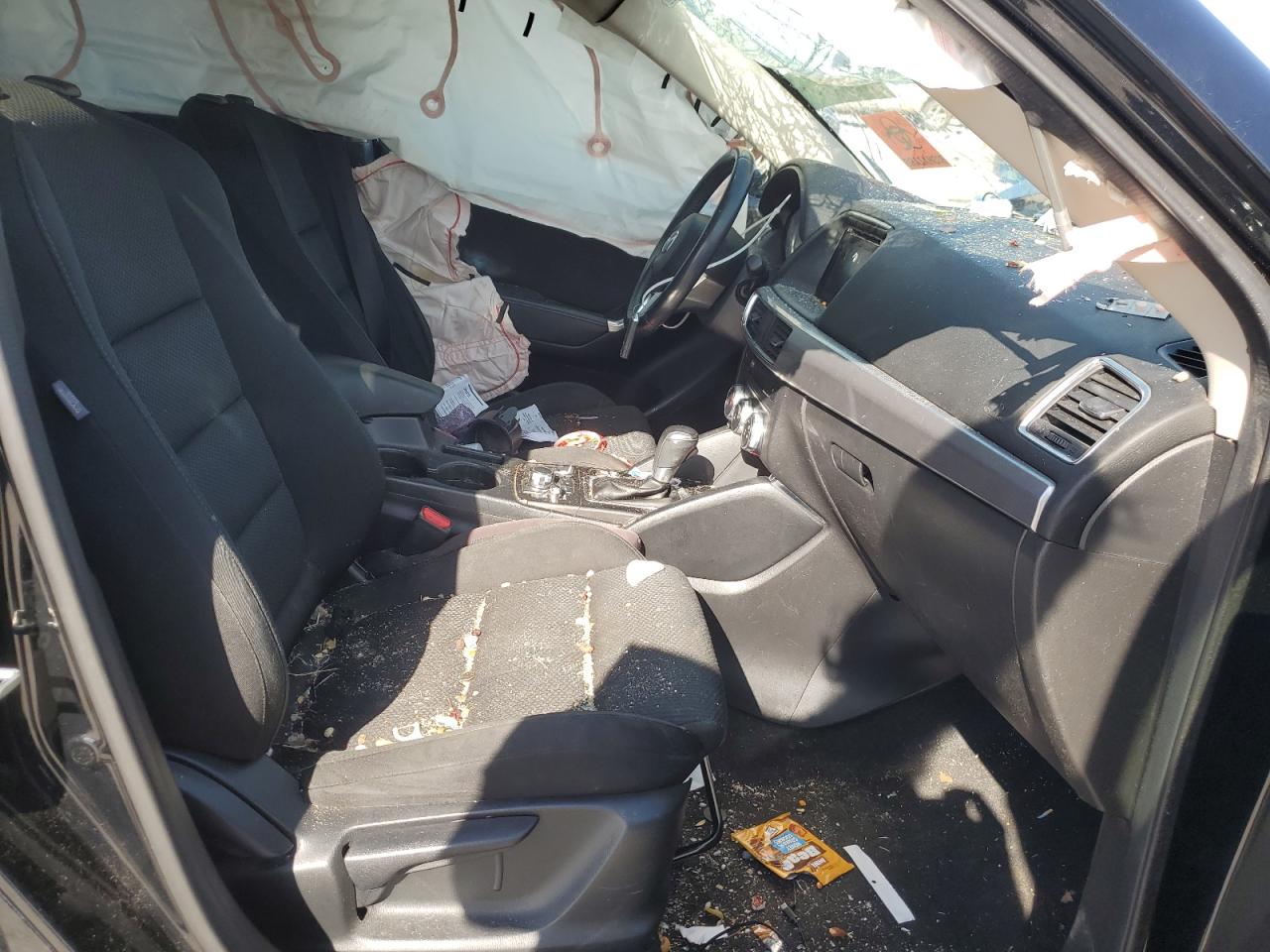 2016 Mazda CX-5 VIN JM3KE4CY7G0820001 Copart auction photo, rollover damage thumbnail 7