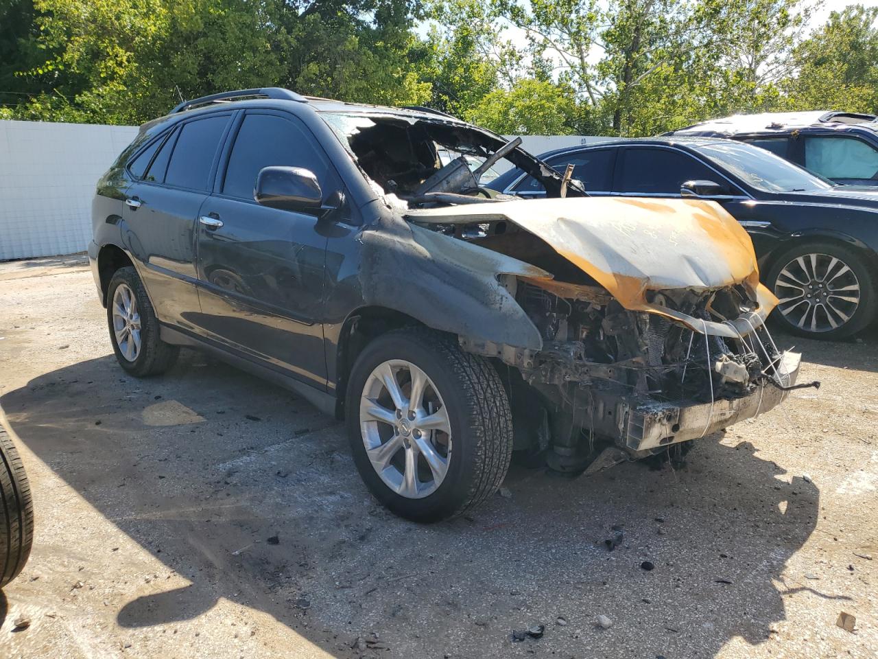 2009 Lexus RX VIN 2T2HK31U49C133620 Copart auction photo, mechanical damage thumbnail 4