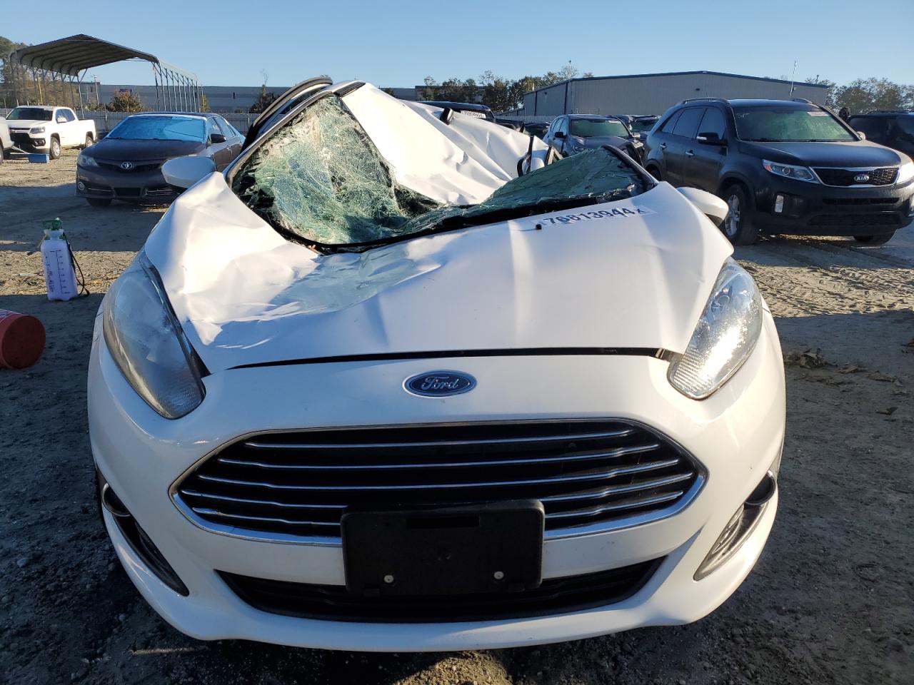 2019 Ford Fiesta VIN 3FADP4BJ8KM105580 Copart auction photo, top/roof / minor dent/scratches damage thumbnail 5