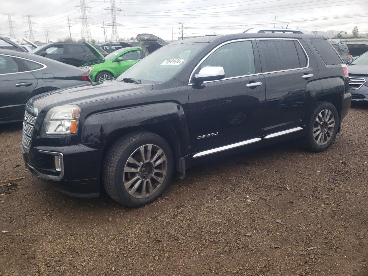 2016 GMC Terrain VIN 2GKFLVE37G6295931