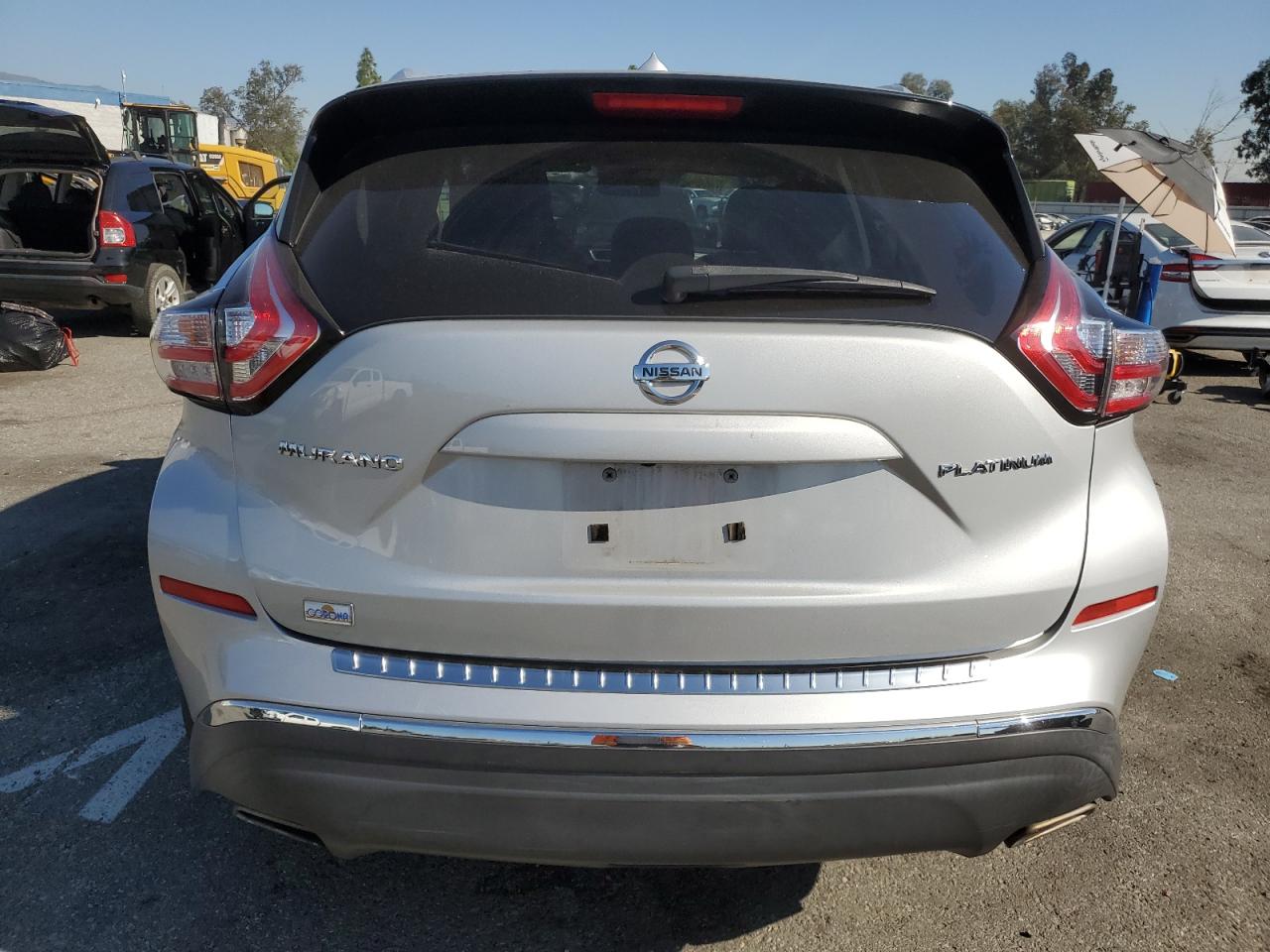 2016 Nissan Murano VIN 5N1AZ2MGXGN140790 Copart auction photo, side damage thumbnail 6