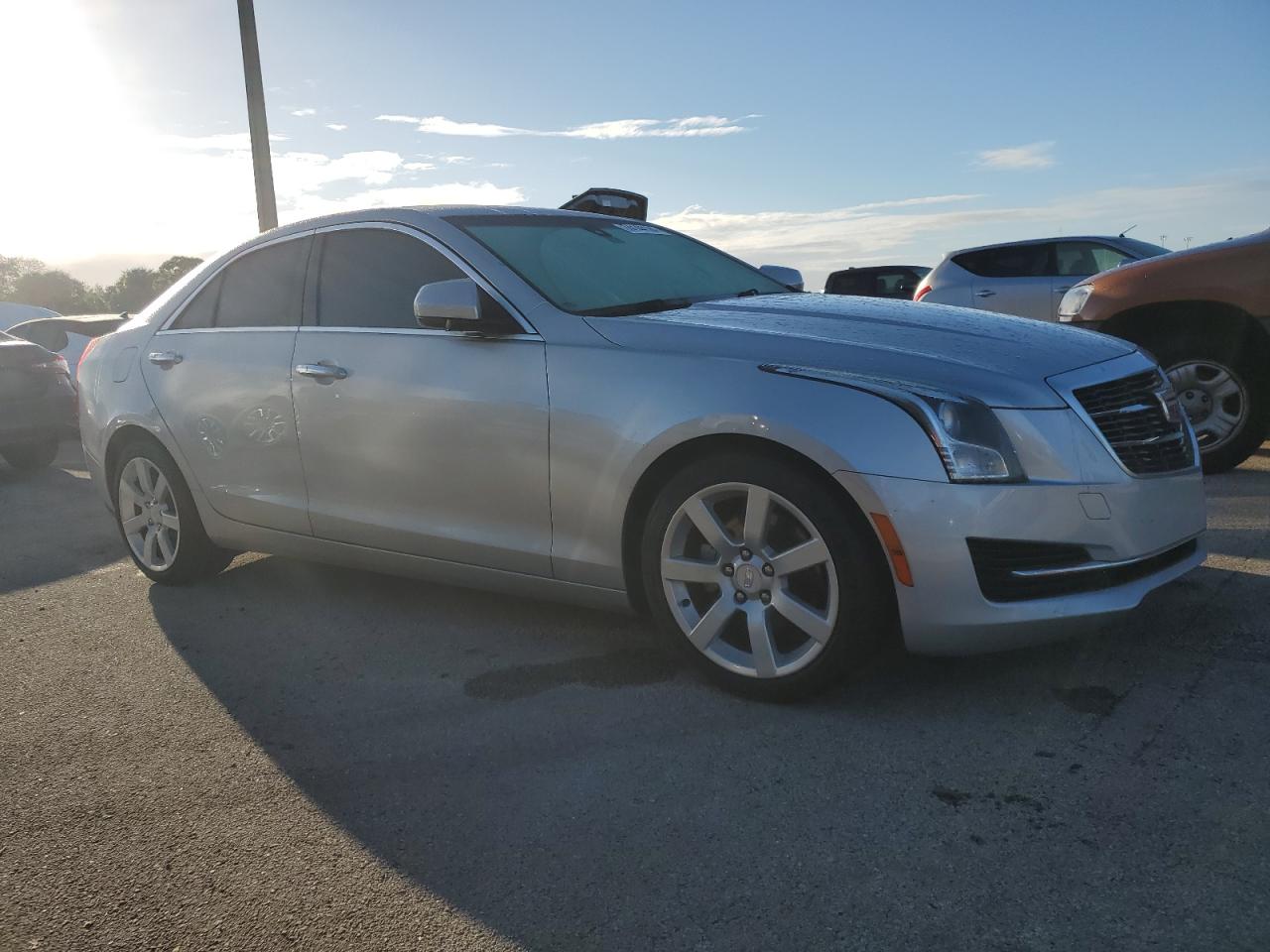 2016 Cadillac ATS VIN 1G6AA5RA3G0123928 Copart auction photo, water/flood damage thumbnail 4